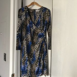 Calvin Klein Leopard Print Dress